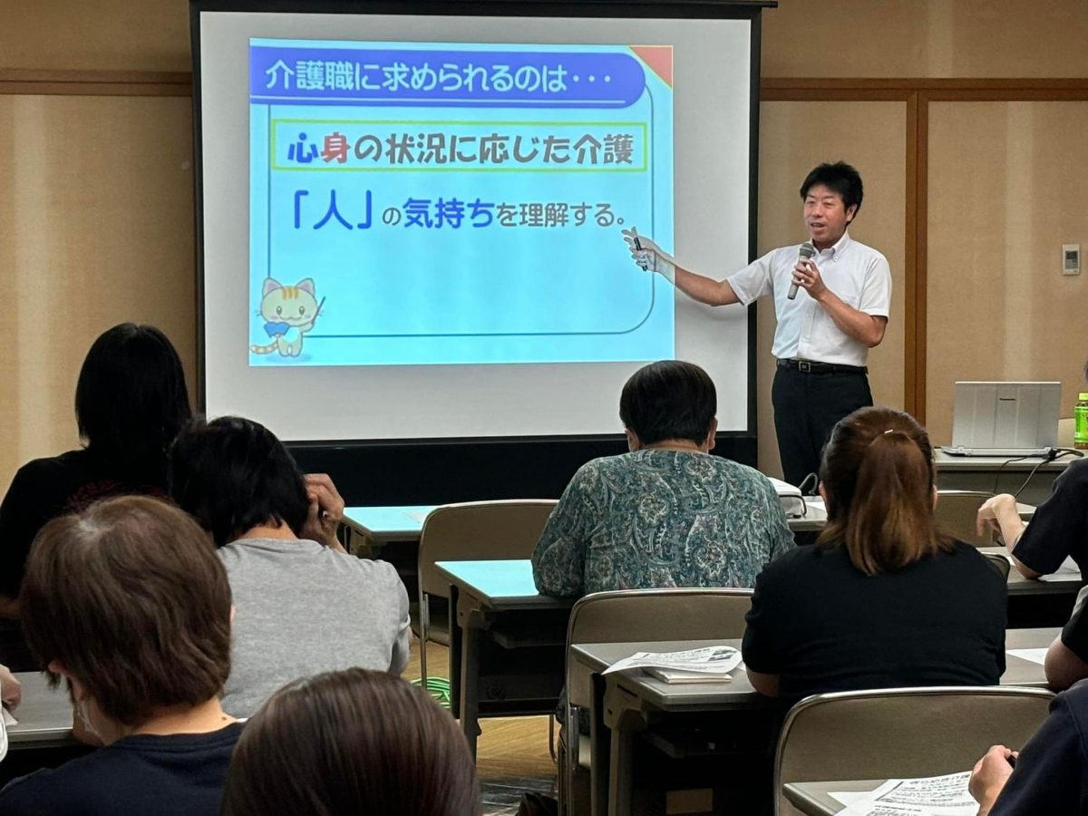 岐阜県養老町の特養さんで認知症研修をしました♬